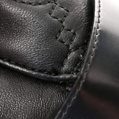 Gucci Nappa Cordovan Lux GG Matelasse Buckled Platform Lug Sole 60mm Loafers 36.5 Black 9 of 18