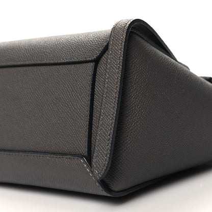 Celine Grained Calfskin Nano Belt Bag Grey 10 of 12