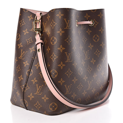 Louis Vuitton Monogram Neonoe MM Rose Poudre 3 of 8