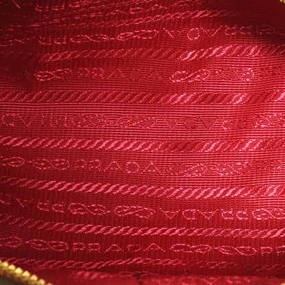 Prada Saffiano Lux Petite Bowler Peonia 9 of 11