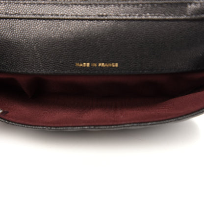 Chanel Caviar Quilted Glasses Case With Chain Black 5 of 12