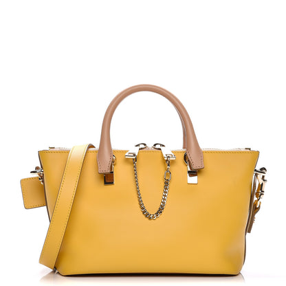 Chloe Smooth Calfskin Mini Baylee Tote Sunray 1 of 8