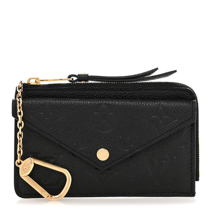 Louis Vuitton Empreinte Recto Verso Card Holder Black 1 of 7