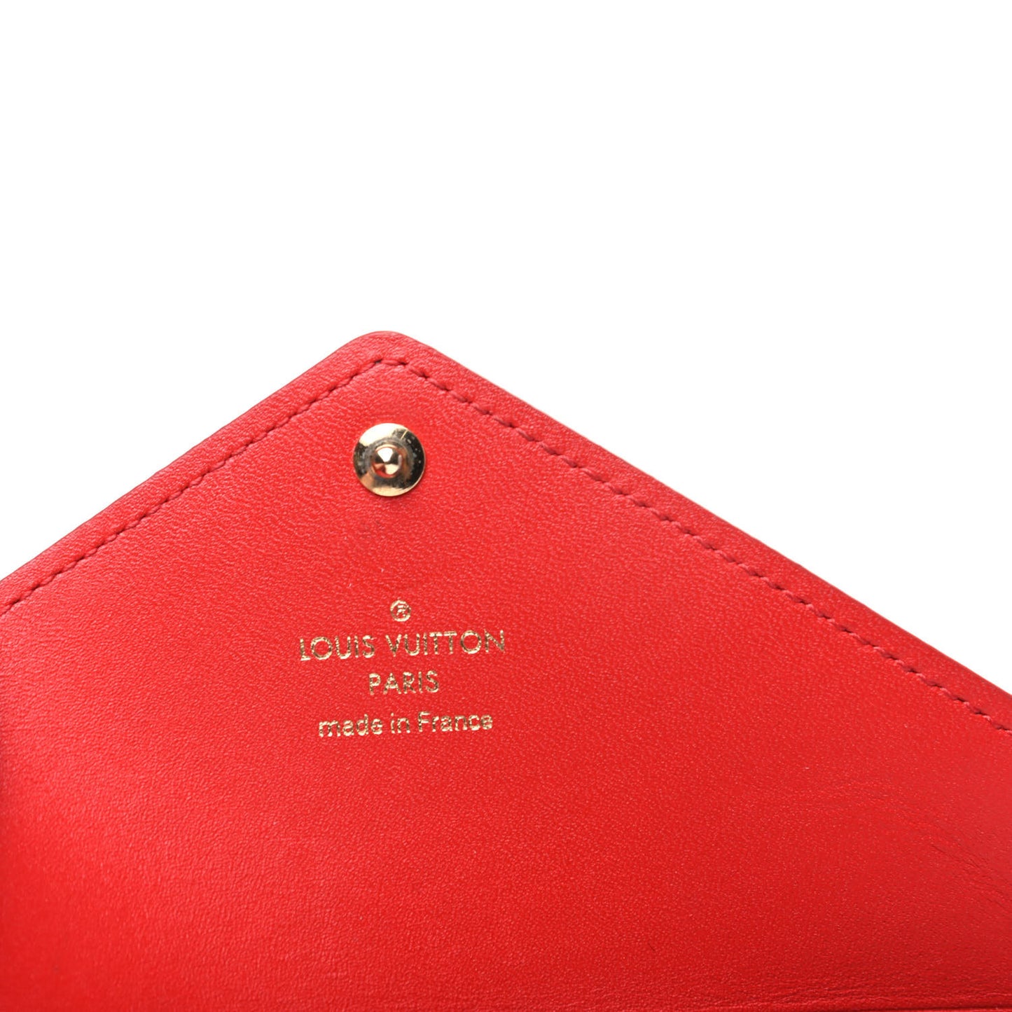 Monogram Medium Kirigami Pochette Insert Coquelicot