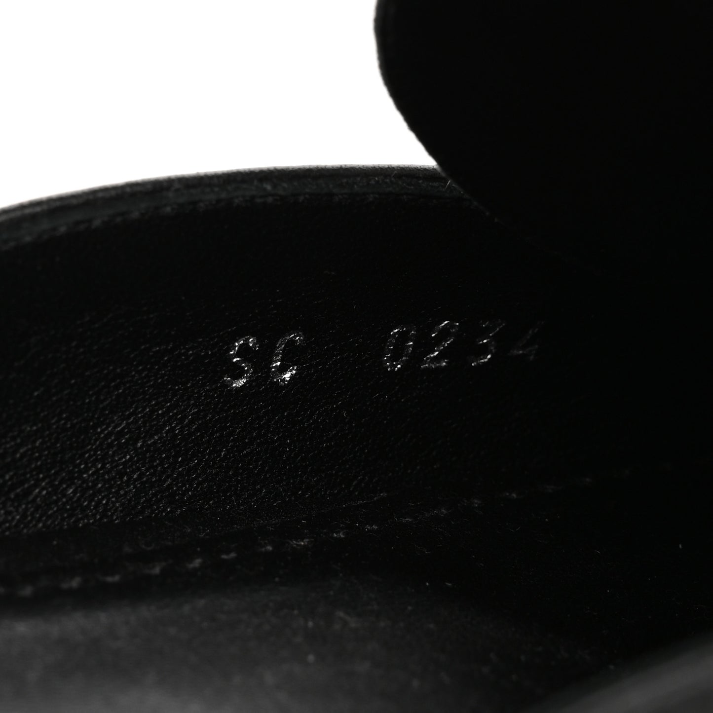 Calfskin LV Mare Open Back Loafers 38 Black