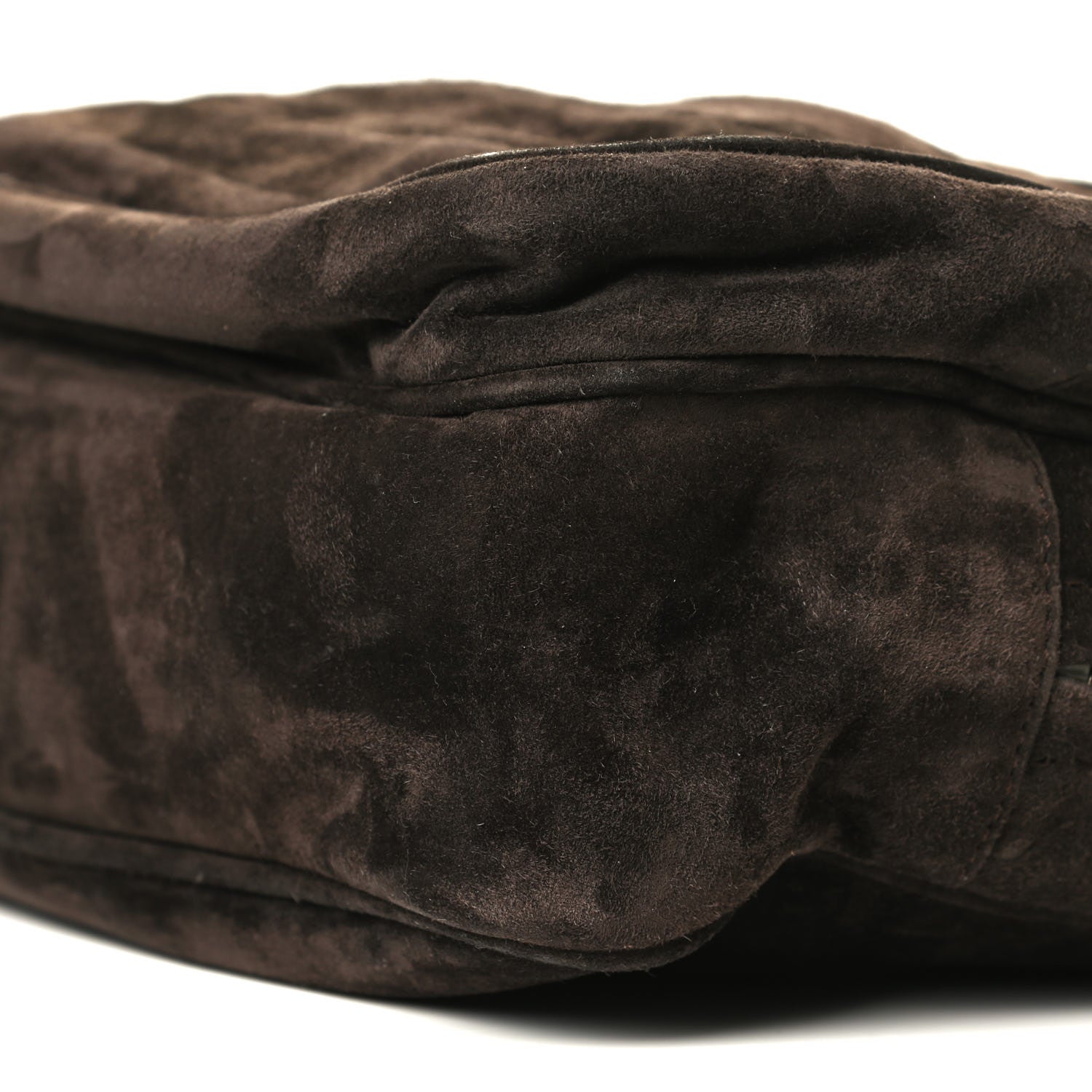 Lanvin Suede Shoulder Bag Brown 9 of 10