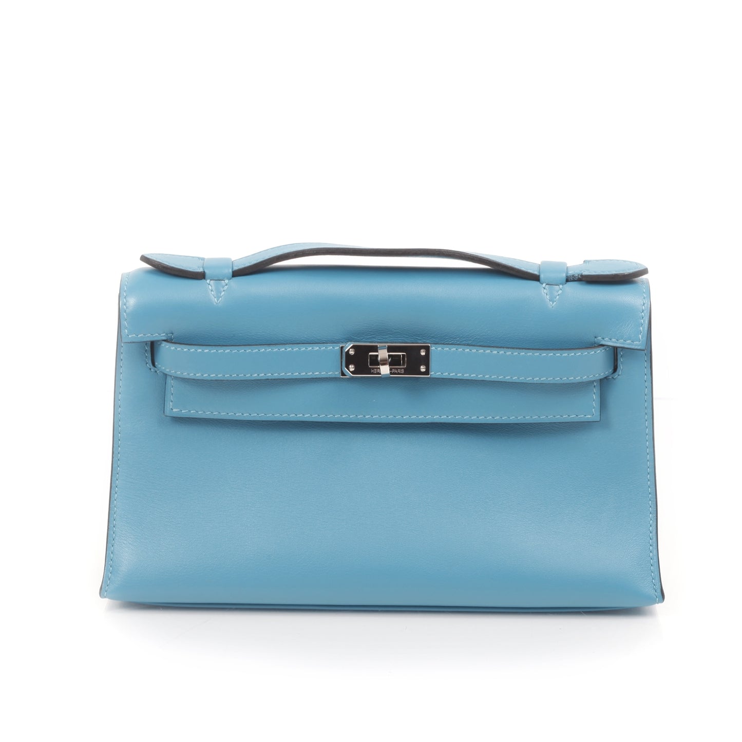Swift Kelly Pochette Clutch Turquoise
