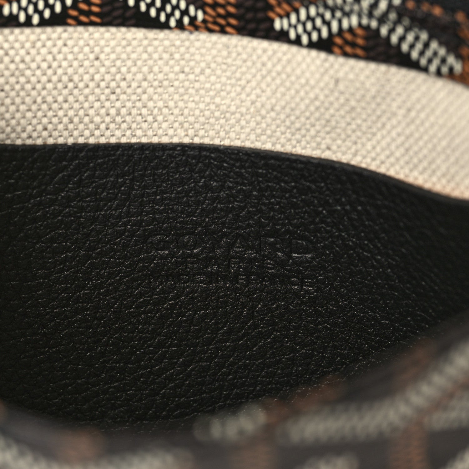 Goyard Goyardine Plumet Wallet Clutch Black 6 of 8