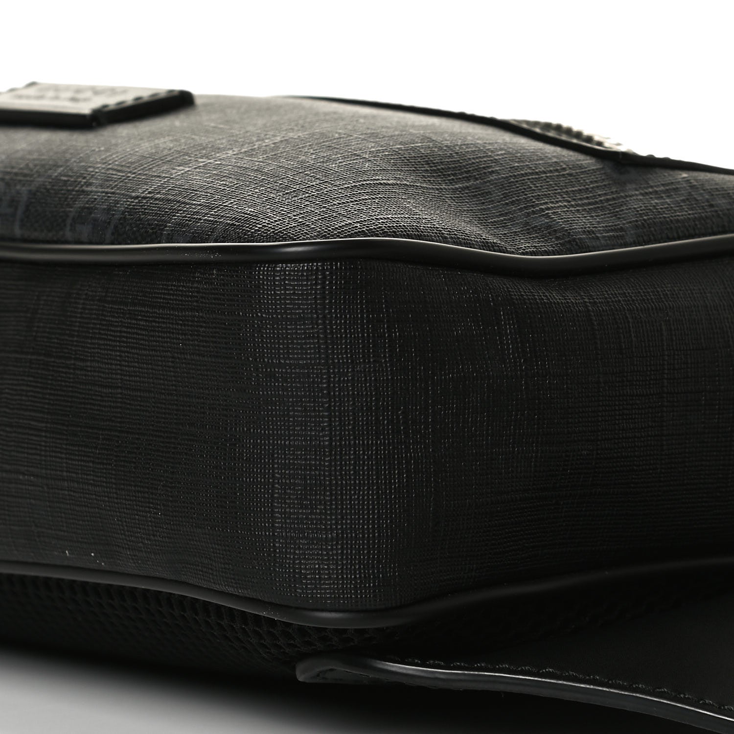 Gucci Soft GG Supreme Monogram Web Belt Bag Black Grey 22 of 35