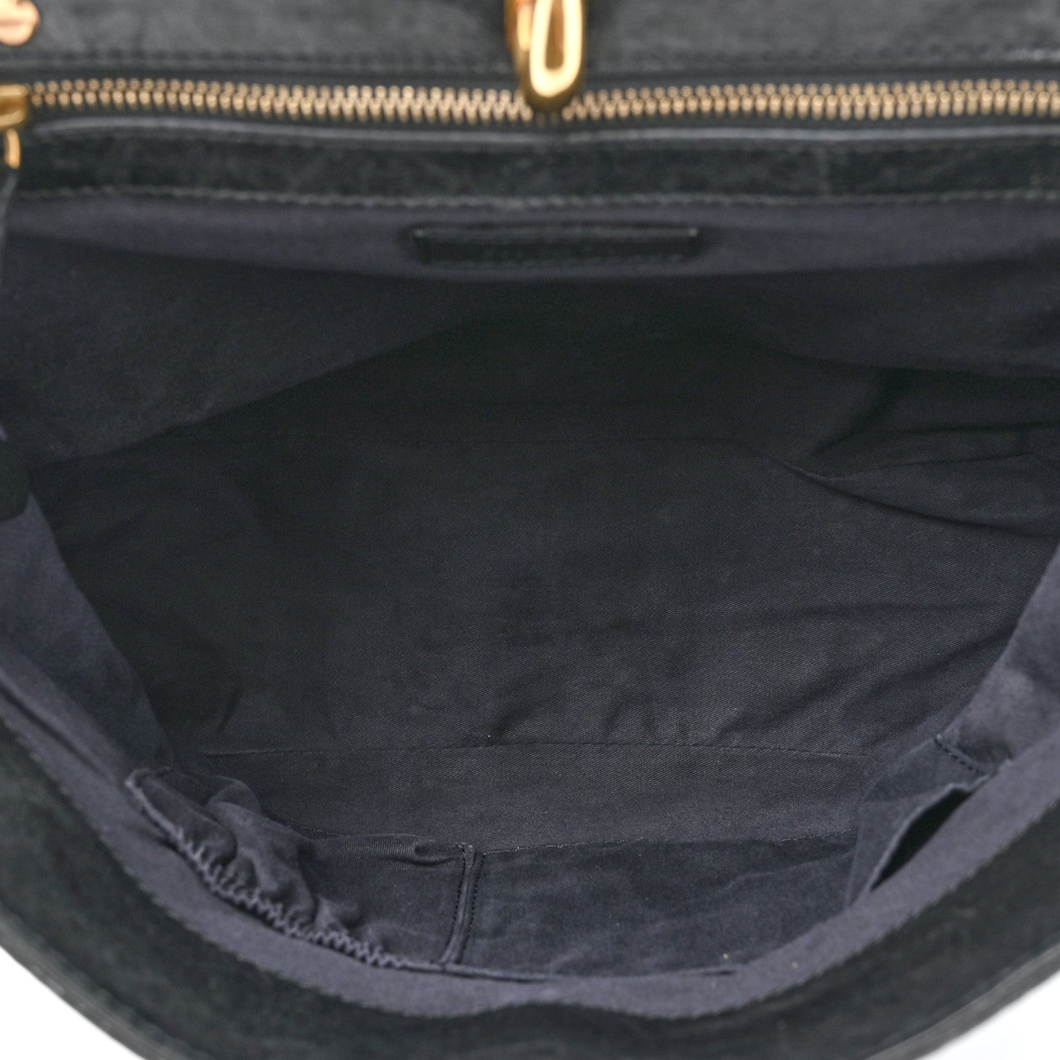 Givenchy Calfskin Bolt Stud Mirte Saddle Bag Black 5 of 21