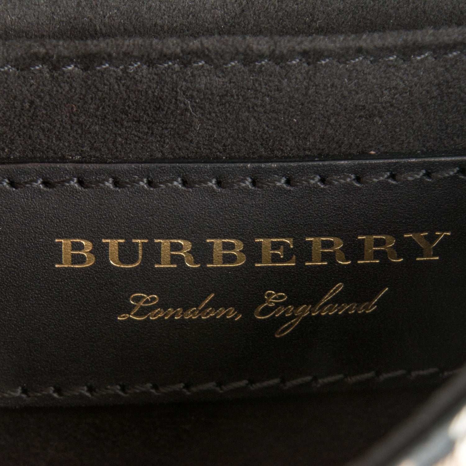 Burberry Haymarket Check Large Bridle Saddle Bag Dark Clove Brown 8 of 9