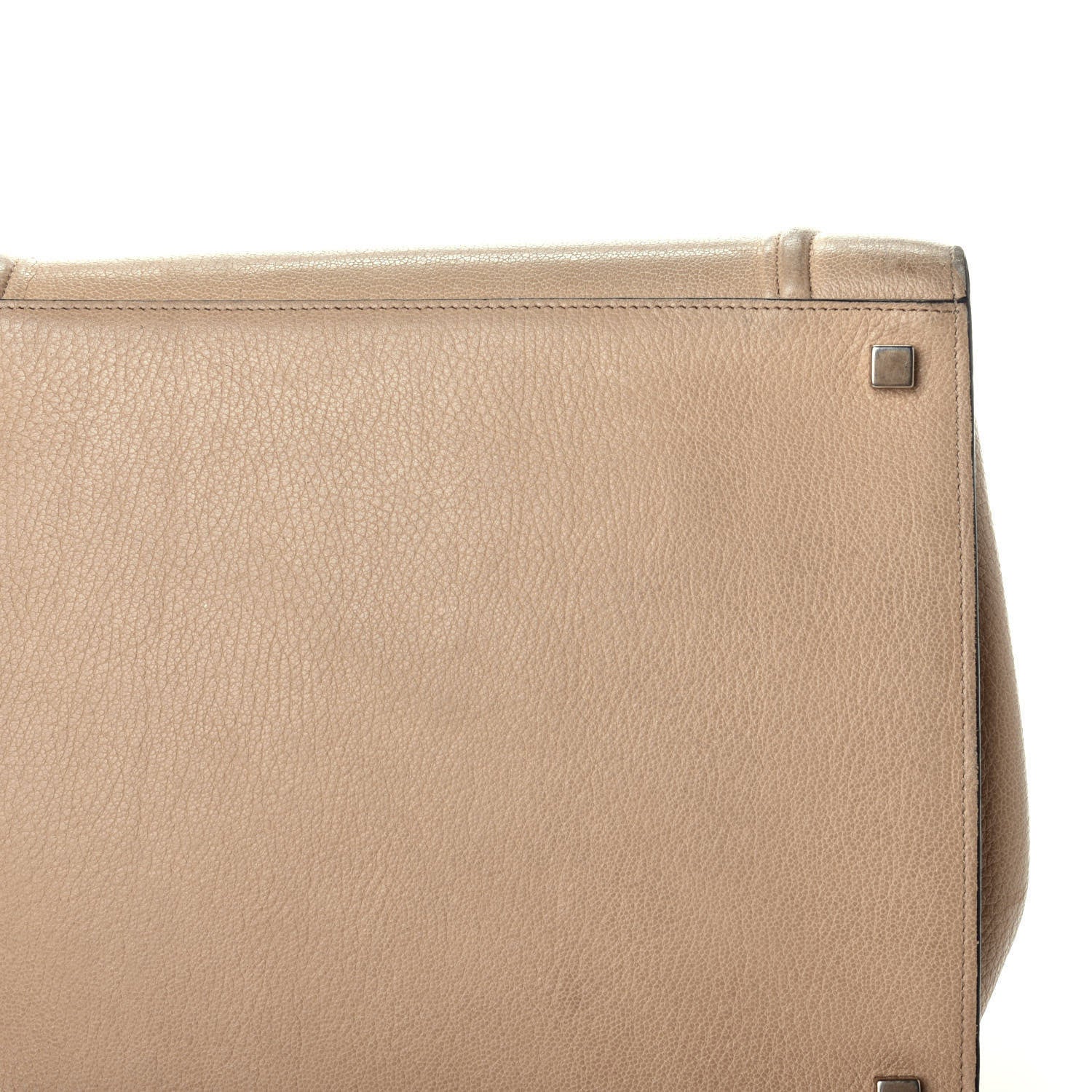 Celine Grained Calfskin Medium Phantom Luggage Dune 11 of 11