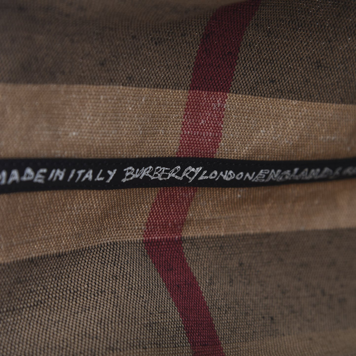 Coated Canvas Mega Check Medium Doodle Tote Black