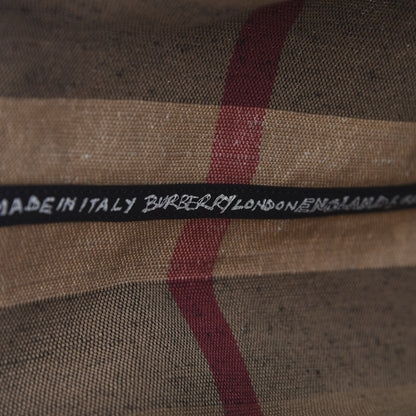 Burberry Coated Canvas Mega Check Medium Doodle Tote Black 7 of 9