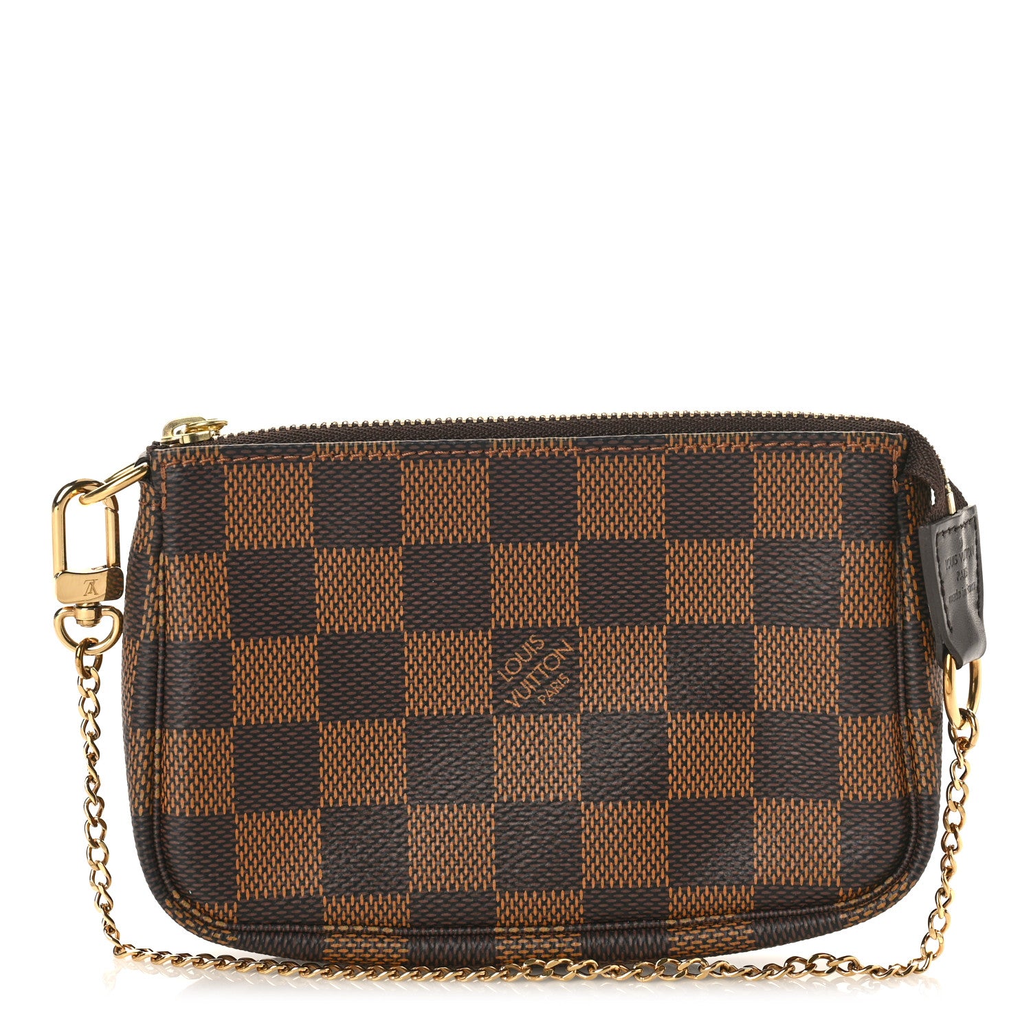 Louis Vuitton Damier Ebene Mini Pochette Accessories 1 of 9