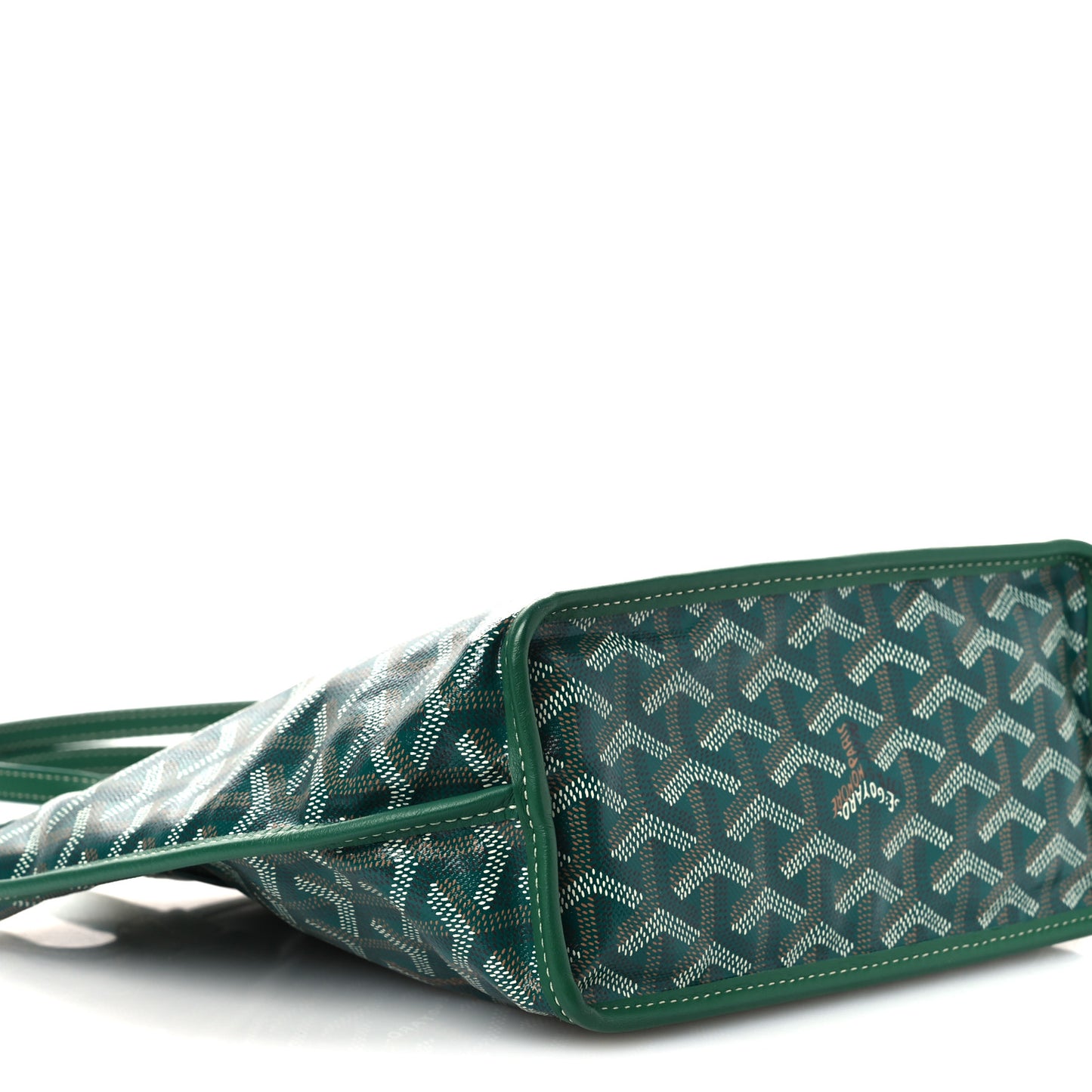 Goyardine Reversible Mini Anjou Green