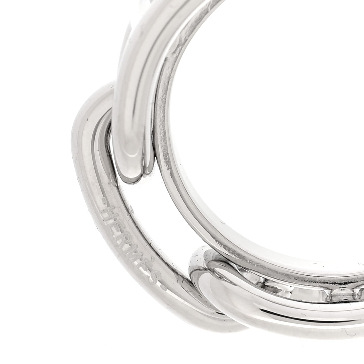 Hermes Palladium Regate Scarf Ring 4 of 6
