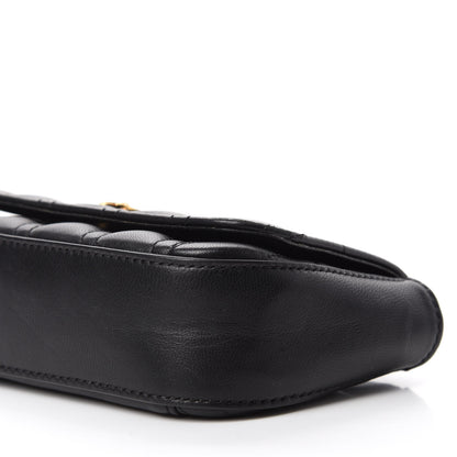 Versace Nappa Quilted Virtus Evening Bag Black 7 of 11