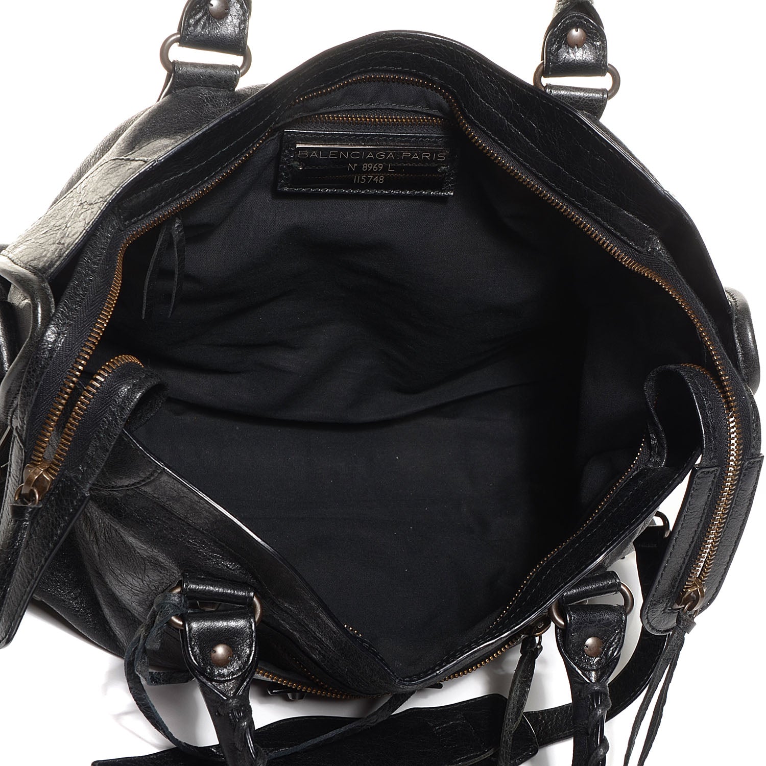 Balenciaga Agneau Classic Hardware City Black 6 of 12