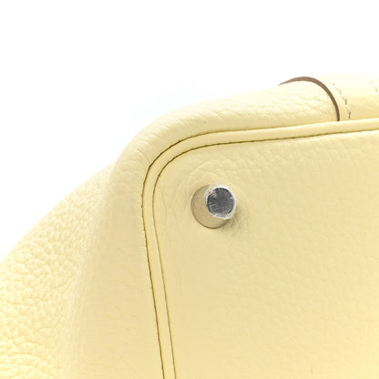 Hermes Taurillon Clemence Picotin Lock 18 PM Jaune Milton 8 of 11