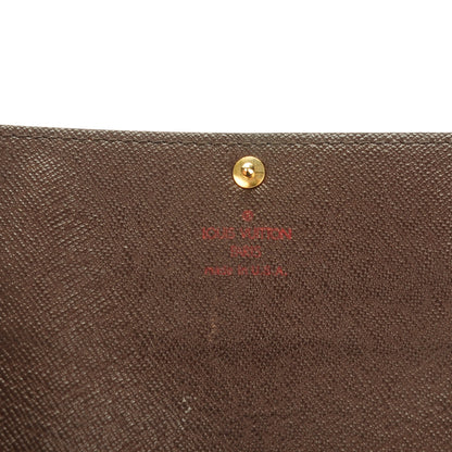 Louis Vuitton Damier Ebene Sarah Wallet 6 of 7