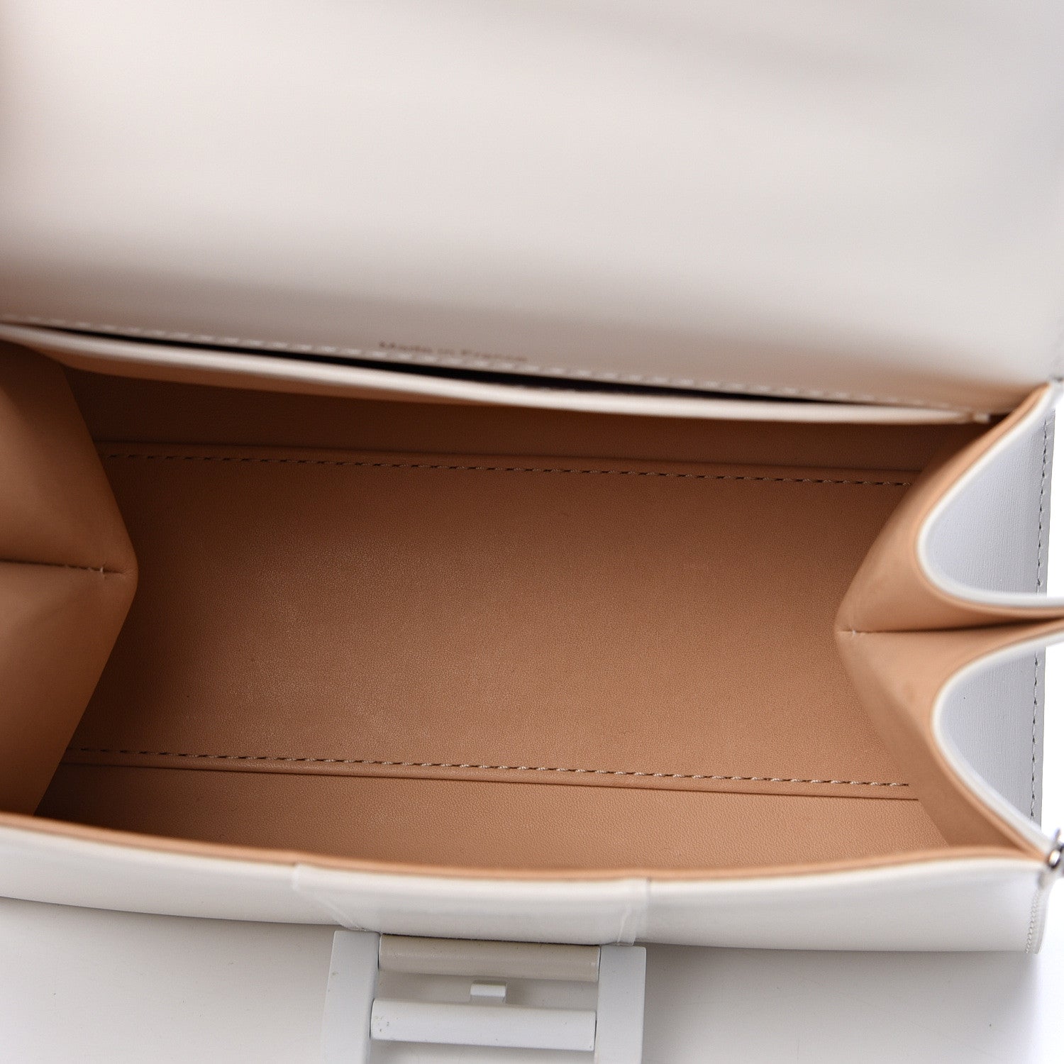 Delvaux Box Calfskin Mini Brillant Satchel Ivory 4 of 13