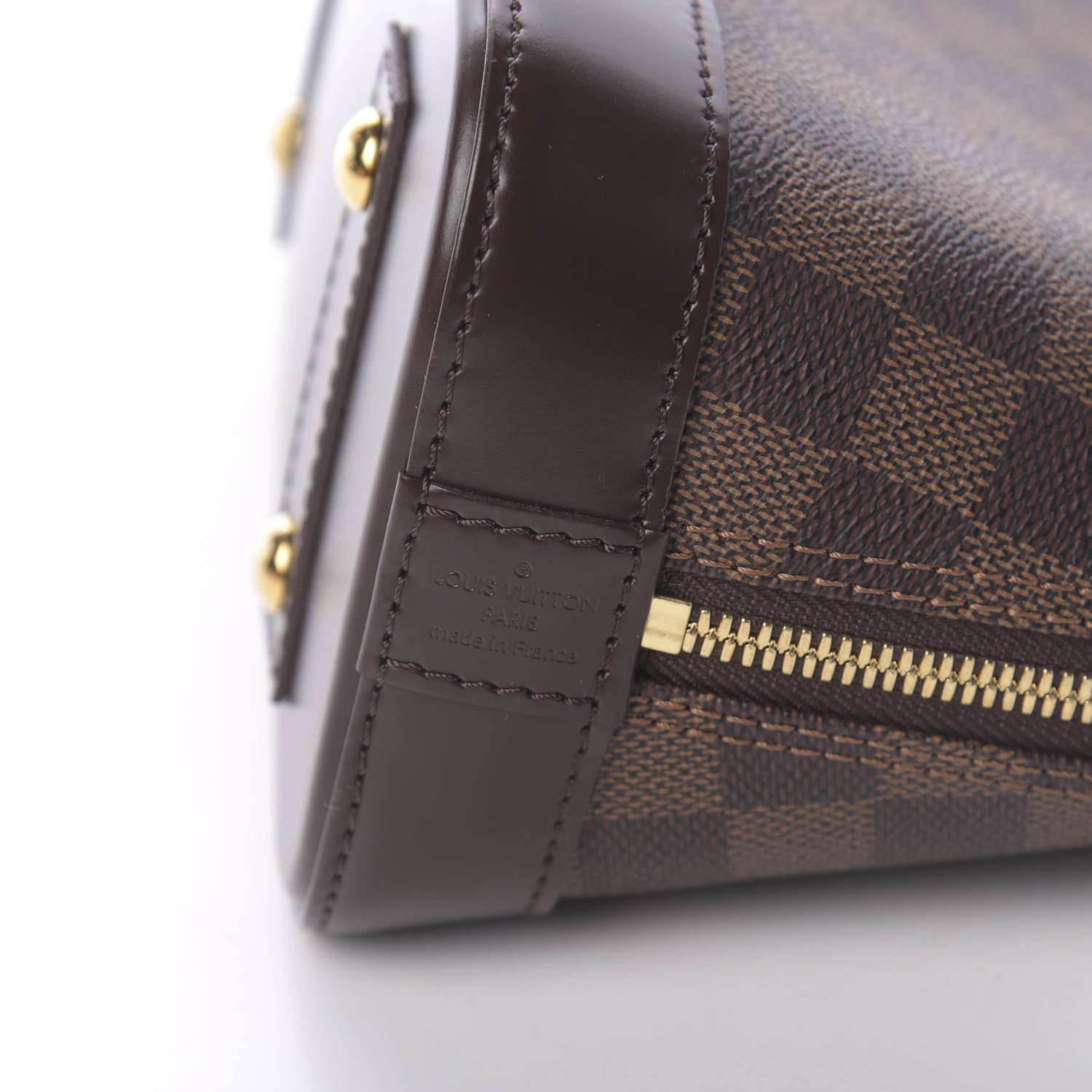 Louis Vuitton Damier Ebene Alma BB 10 of 11