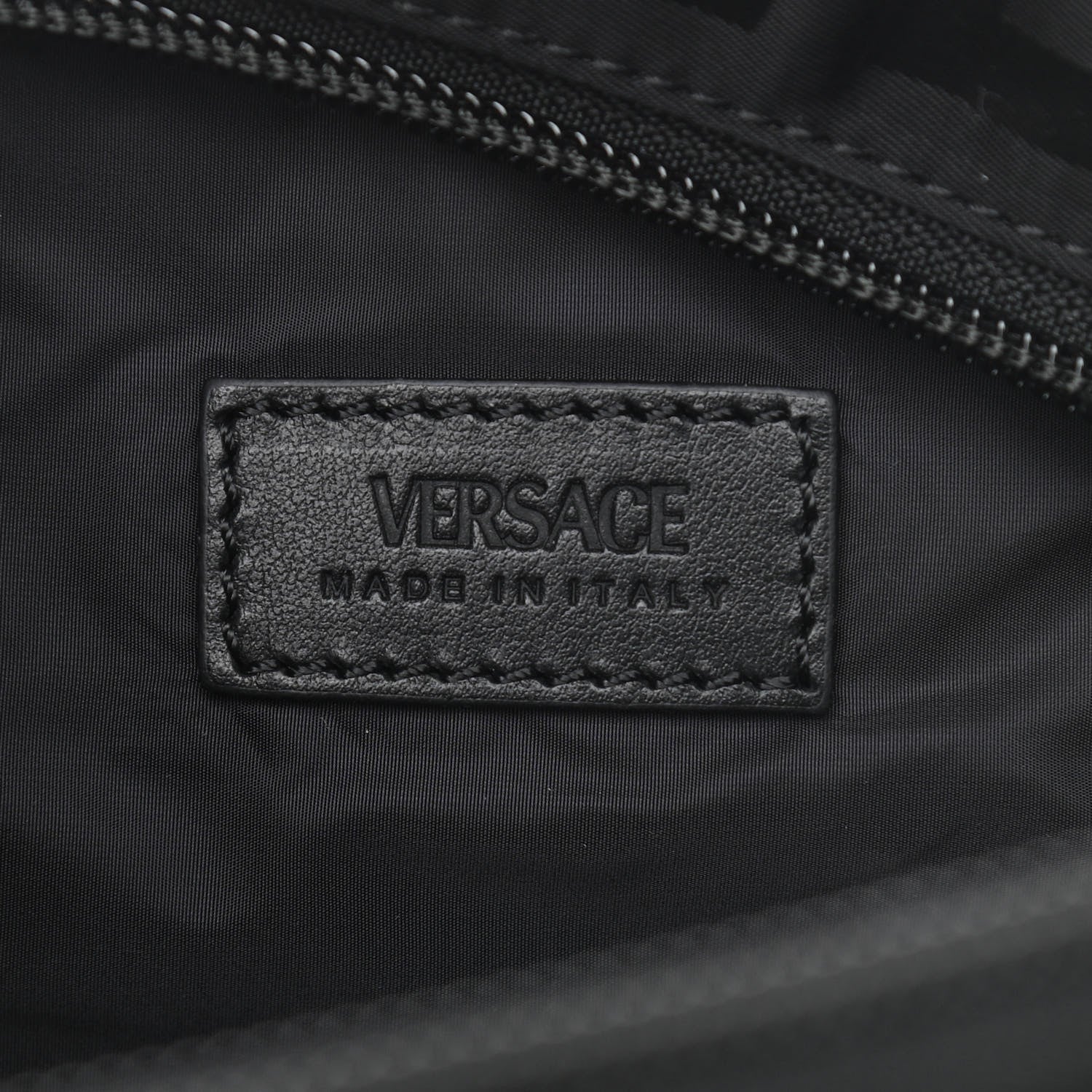 Versace Nylon Logo Belt Bag Black 9 of 10