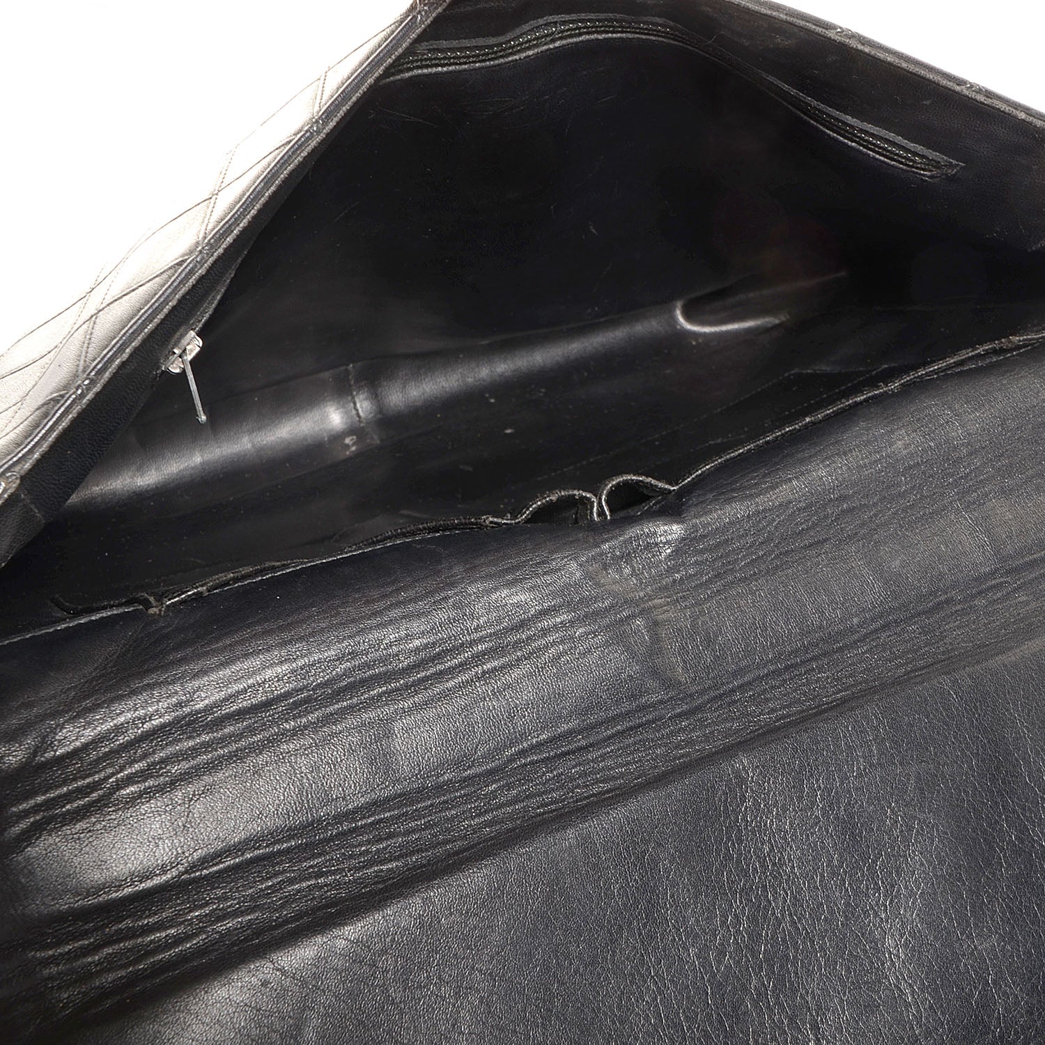 Chanel Lambskin Briefcase Bag Black 5 of 8