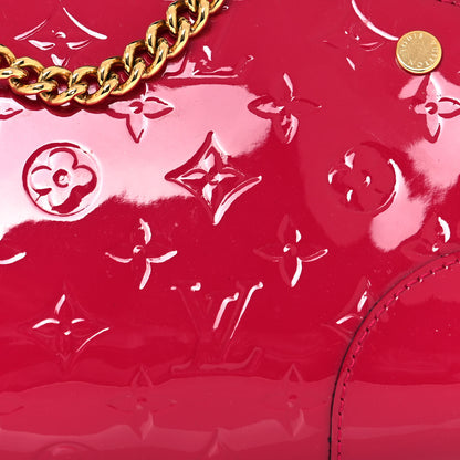 Louis Vuitton Vernis Santa Monica Clutch Magenta 7 of 12