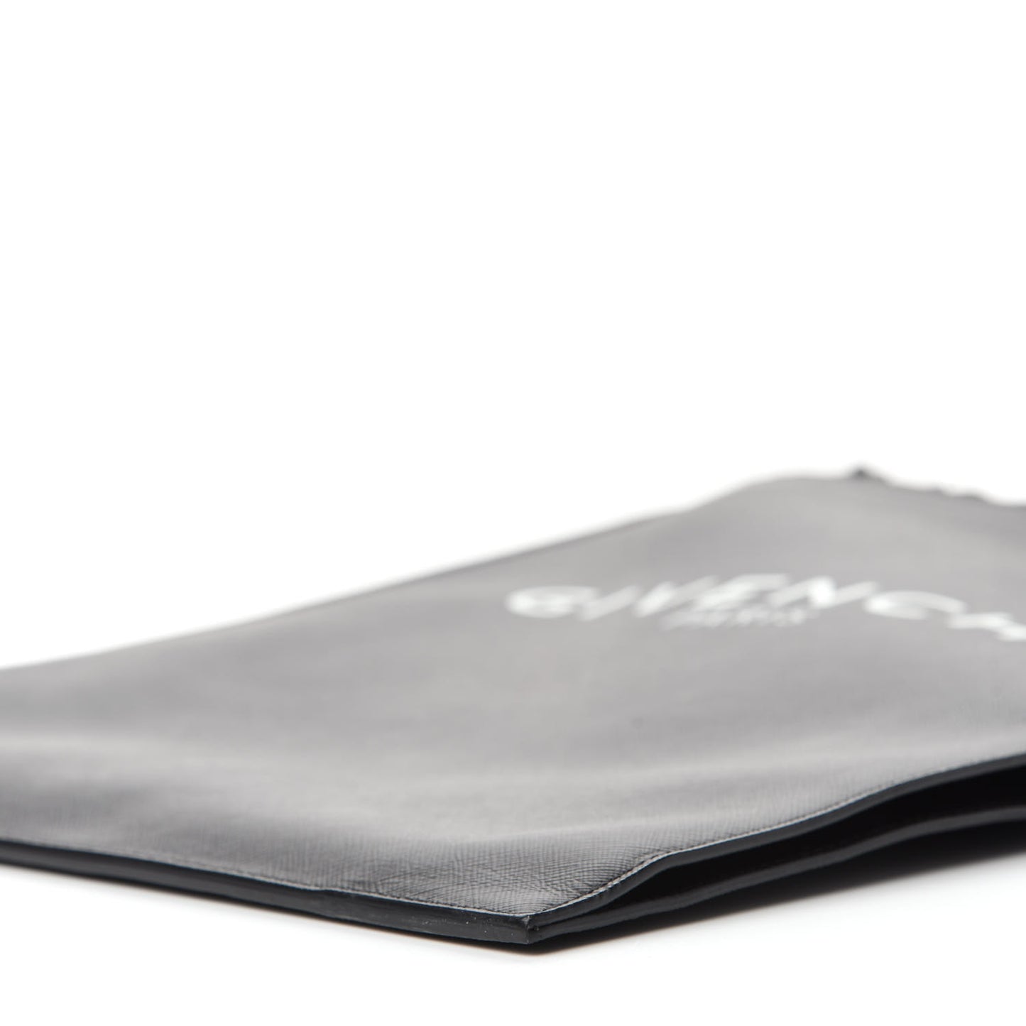 Textured Coated Canvas Logo Print Medium Rave Tote Black