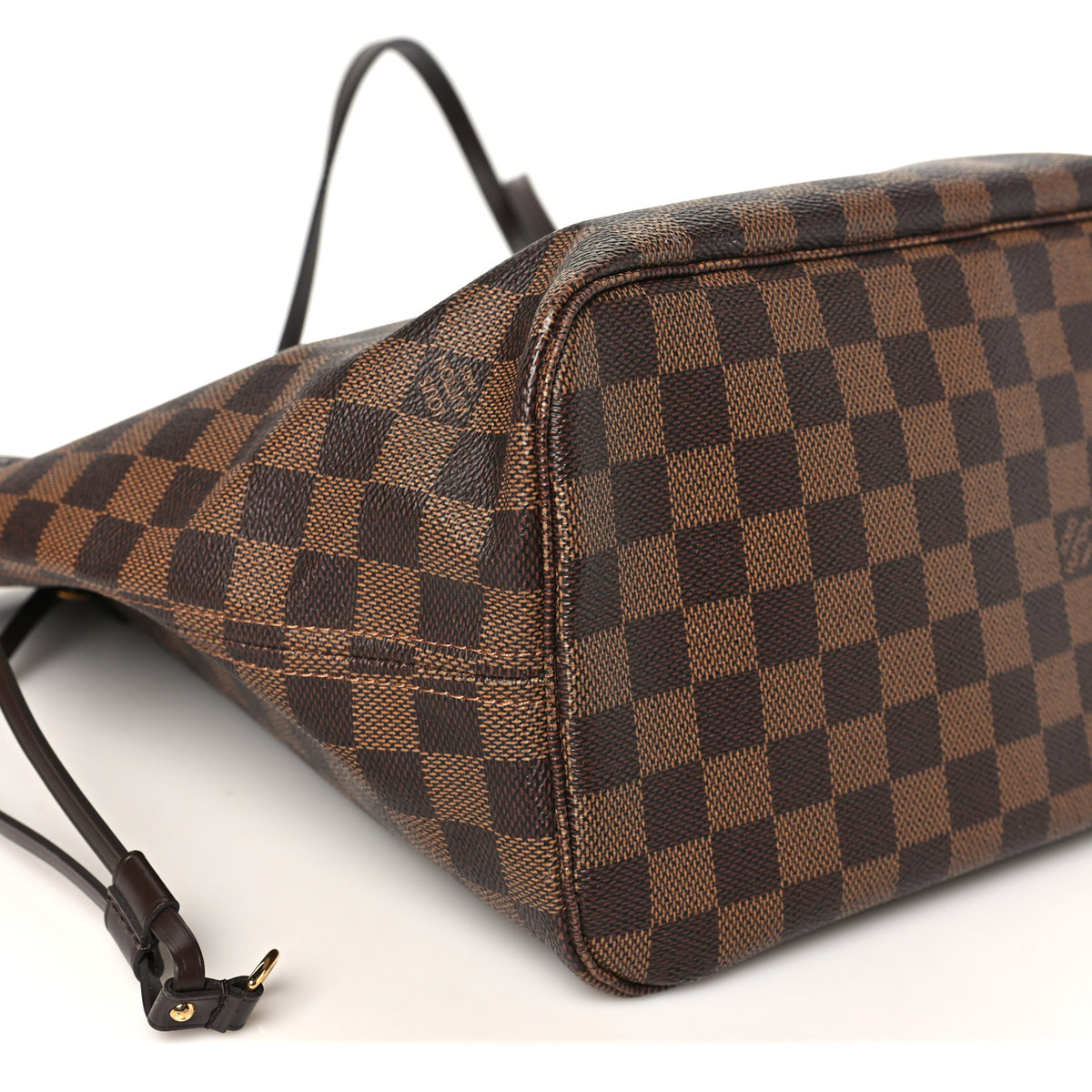 Louis Vuitton Damier Ebene Neo Neverfull MM Rose Ballerine 9 of 10