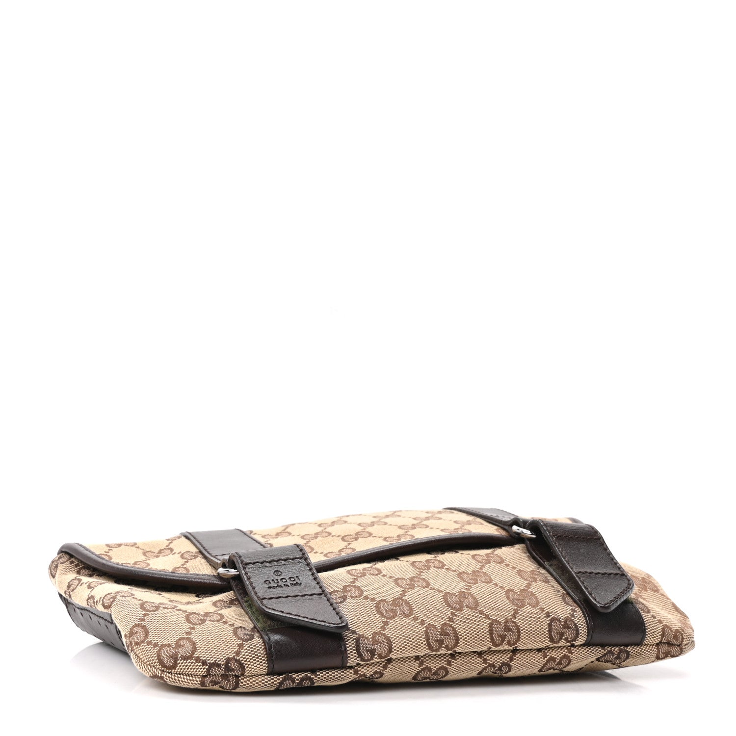 Gucci Monogram Waist Belt Bag Dark Brown 4 of 10