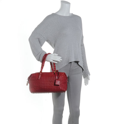 Bottega Veneta Nappa Intrecciato Montaigne Bag Fuchsia 2 of 8