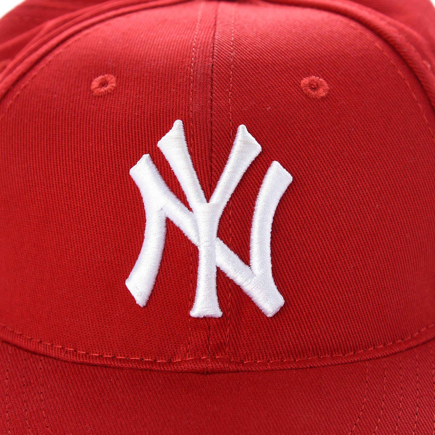 Gucci X MLB Cotton NY Yankees Baseball Hat 57-61 Red 6 of 16