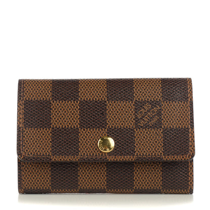 Louis Vuitton Damier Ebene Multicles 6 Key Holder 1 of 8