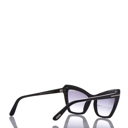 Tom Ford Valesca Cat Eye Sunglasses TF555 Black 4 of 6
