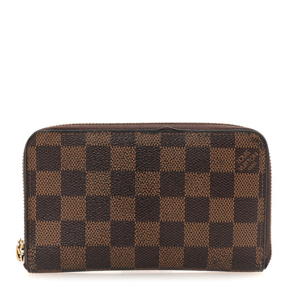 Louis Vuitton Damier Ebene Zippy Compact Wallet 1 of 7