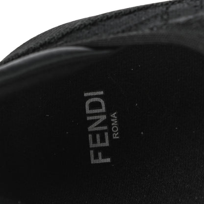 Fendi X SARAH COLEMAN Mesh FF Vertigo Runner Slip On Sneakers 36 Black 10 of 13