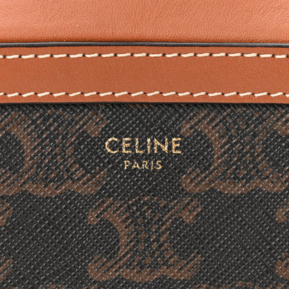 Celine Triomphe Canvas Small Camera Bag Tan 6 of 10