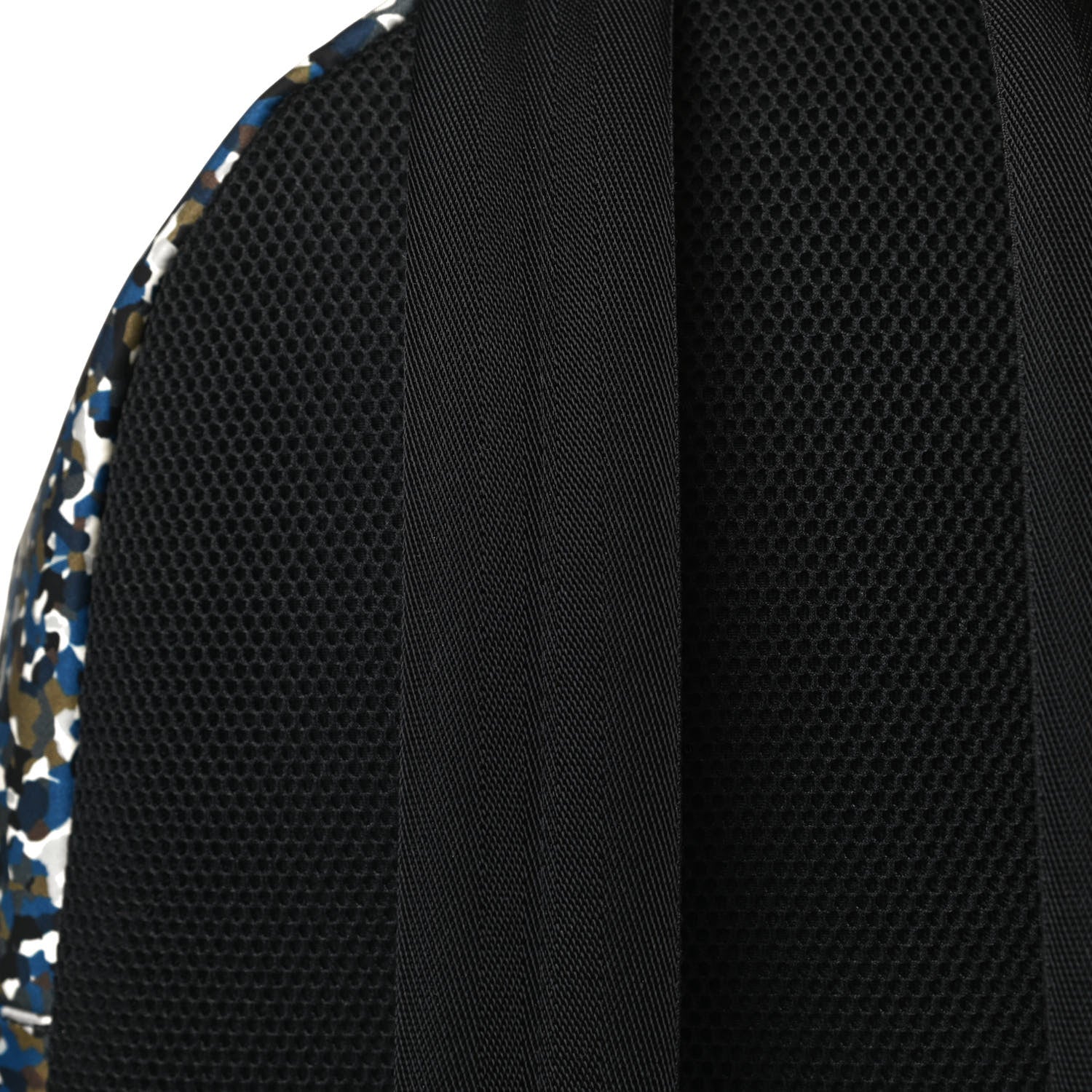 Fendi Nylon Vitello Elite Flamingo Granite Lightning Monster Eyes Backpack Multicolor Lavagna 11 of 12