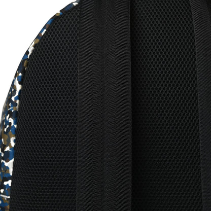 Fendi Nylon Vitello Elite Flamingo Granite Lightning Monster Eyes Backpack Multicolor Lavagna 11 of 12