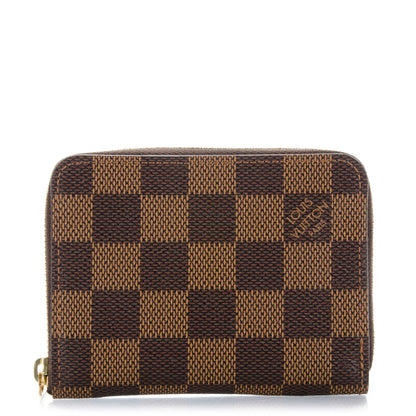 Louis Vuitton Damier Ebene Zippy Coin Purse 1 of 6