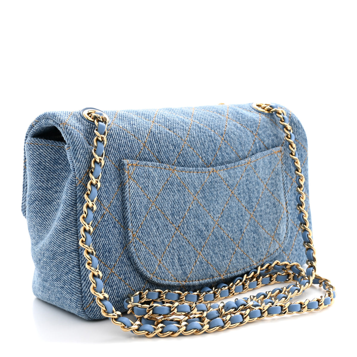 Chanel Denim Mini Souplissimo Flap Blue 3 of 11