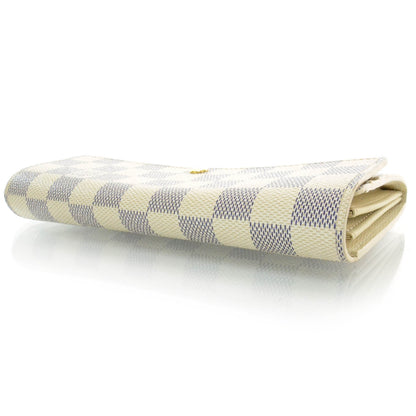 Louis Vuitton Damier Azur Sarah Wallet 3 of 8
