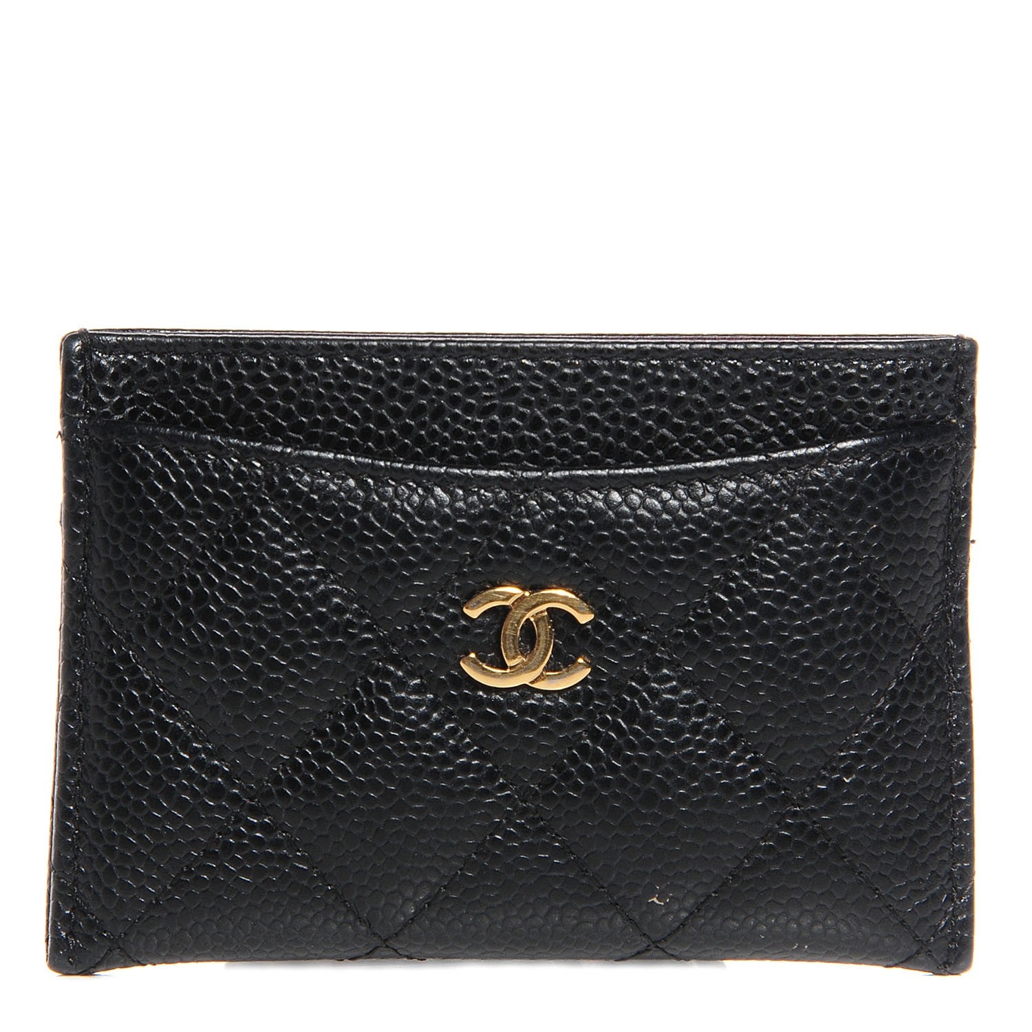 Chanel Caviar Quilted Card Holder Black 1 of 8