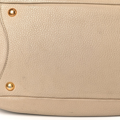 Prada Vitello Daino Side Pocket Hobo Sabbia 13 of 26