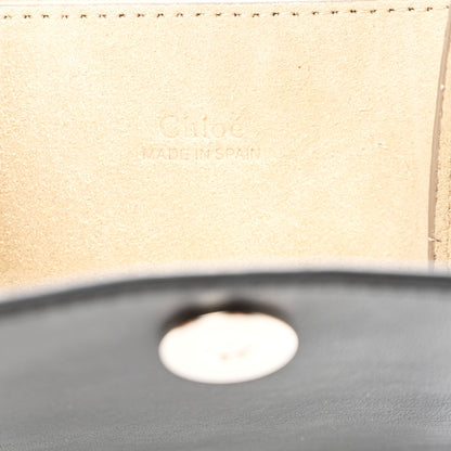 Chloe Suede Calfskin Mini Faye Bracelet Bag Black 6 of 16