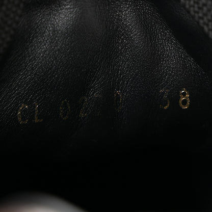 Louis Vuitton Suede Calfskin Recycled Monogram Nylon Run Away Sneakers 38 Black 9 of 10