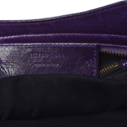Balenciaga Chevre Classic Hardware City Eggplant 8 of 13